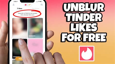 It's going to be really low res but should do the job. . Unblur tinder likes 2023